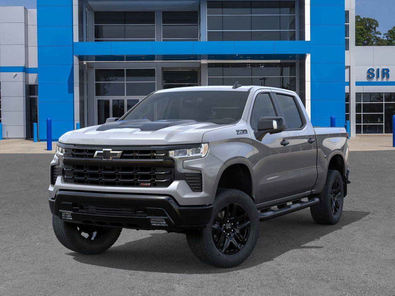 2026 Chevrolet Silverado 1500 LT Trail Boss - Sterling Gray Metallic exterior view 7