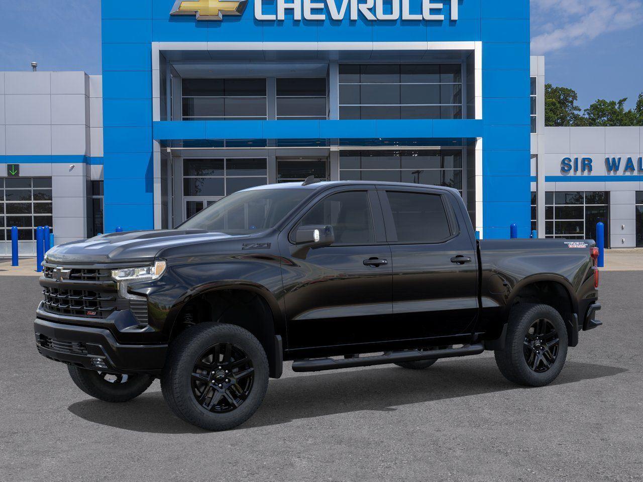 2026 Chevrolet Silverado 1500 LT Trail Boss - Black exterior view 3