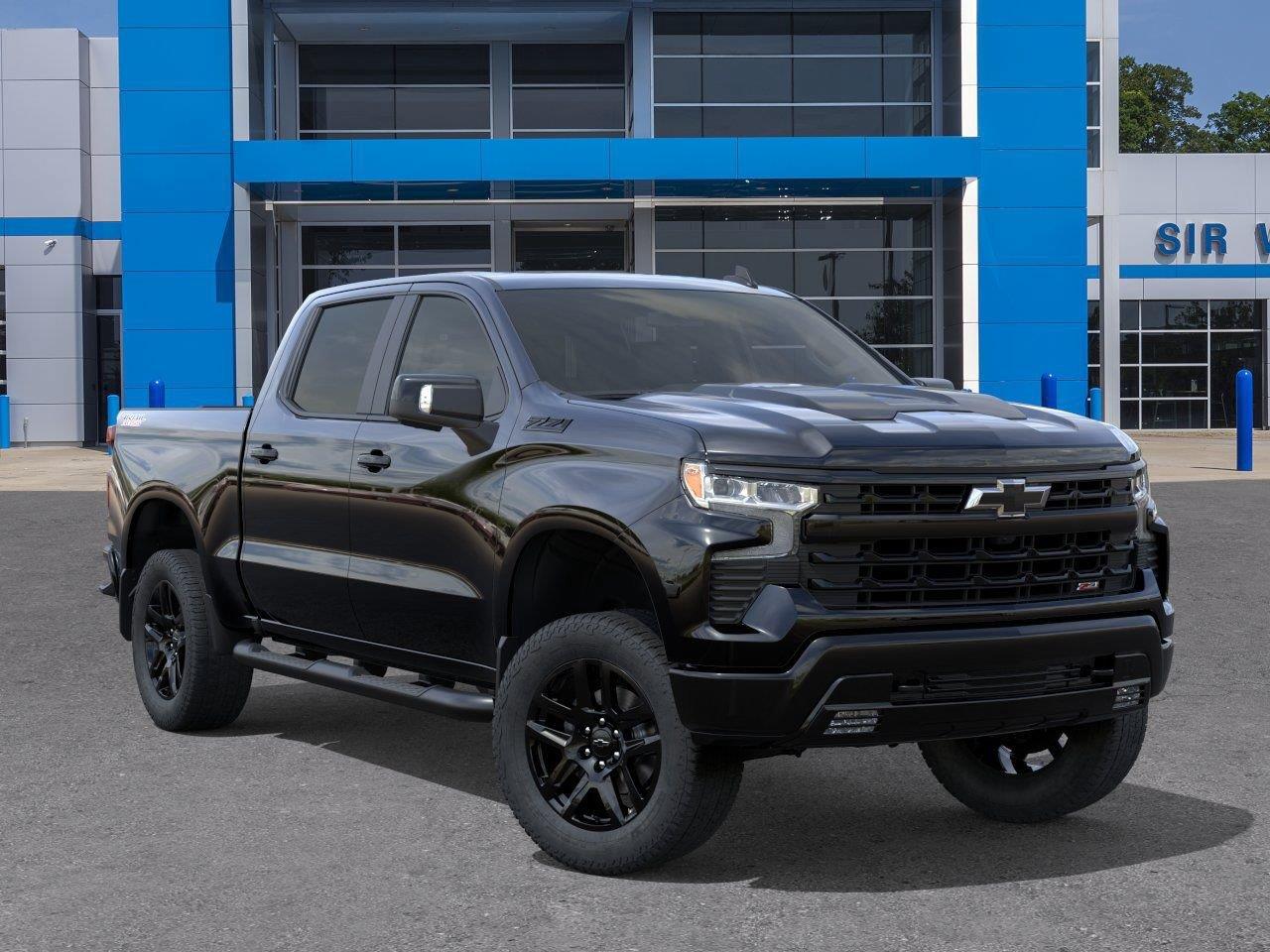 2026 Chevrolet Silverado 1500 LT Trail Boss - Black exterior view 8