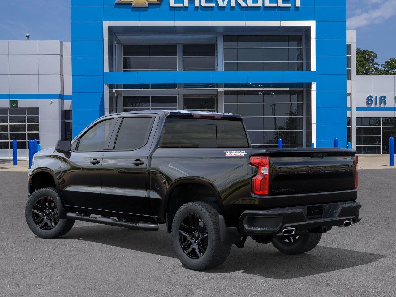 2026 Chevrolet Silverado 1500 LT Trail Boss - Black exterior view 4