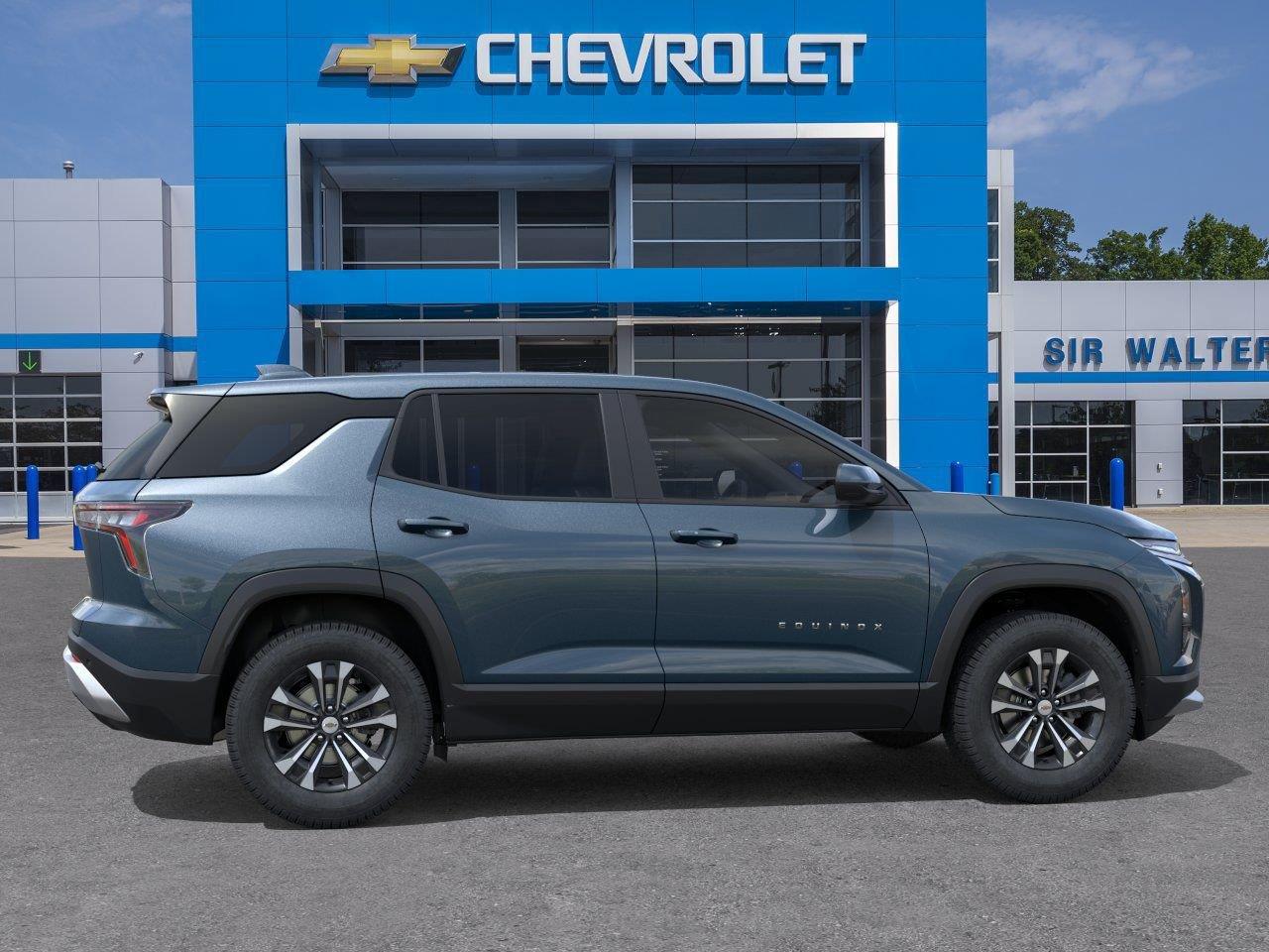 2027 Chevrolet Equinox FWD LT - Lakeshore Blue Metallic exterior view 6