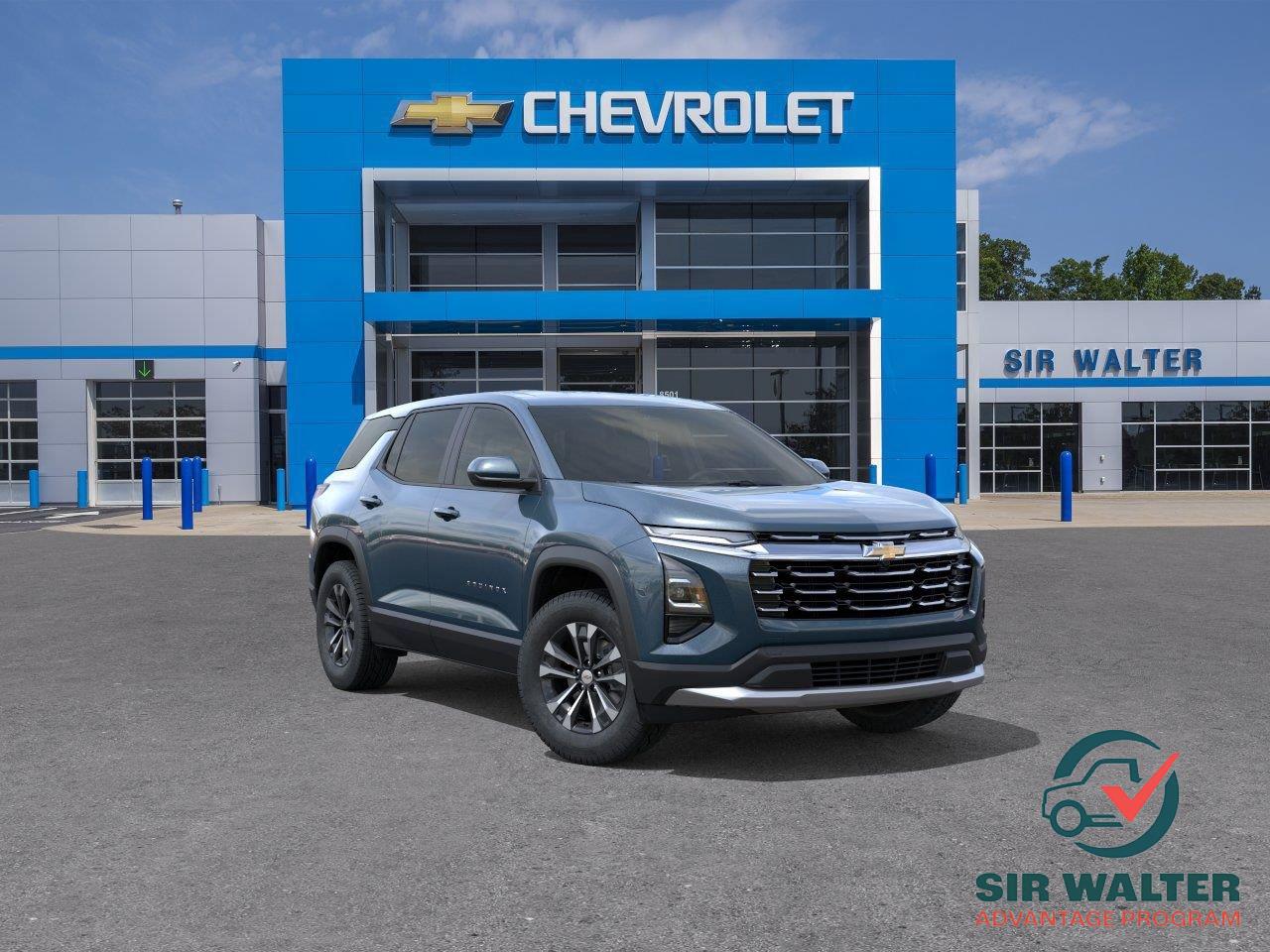 2027 Chevrolet Equinox FWD LT - Lakeshore Blue Metallic exterior view 1