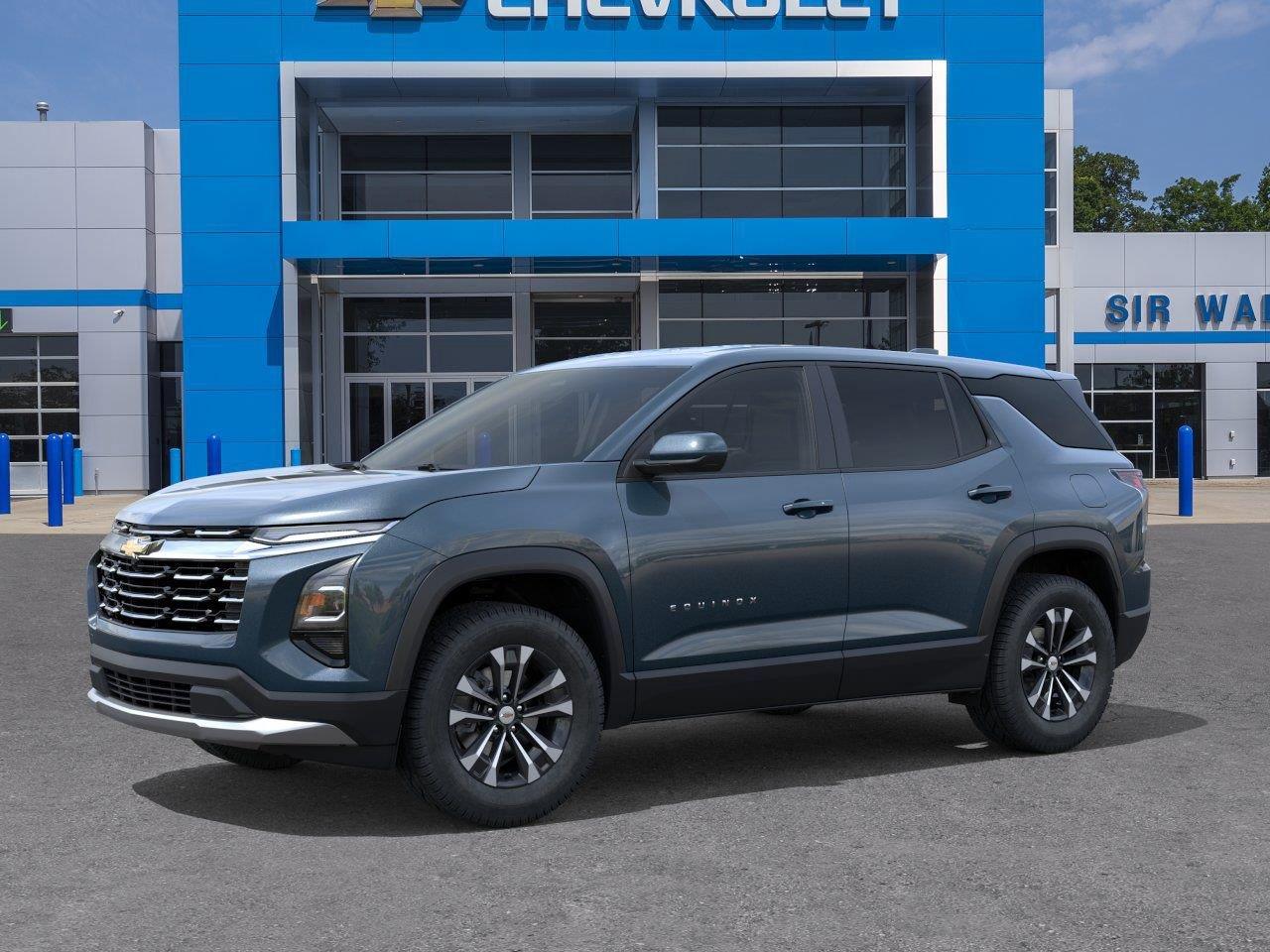 2027 Chevrolet Equinox FWD LT - Lakeshore Blue Metallic exterior view 3