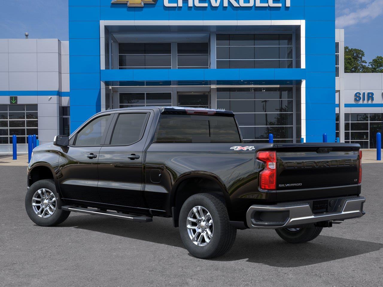 2026 Chevrolet Silverado 1500 LT - Black exterior view 3