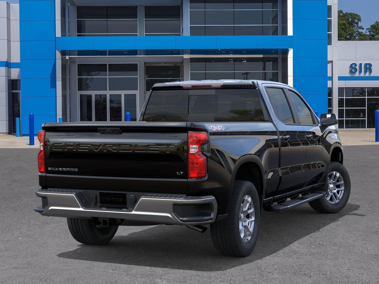 2026 Chevrolet Silverado 1500 LT - Black exterior view 4