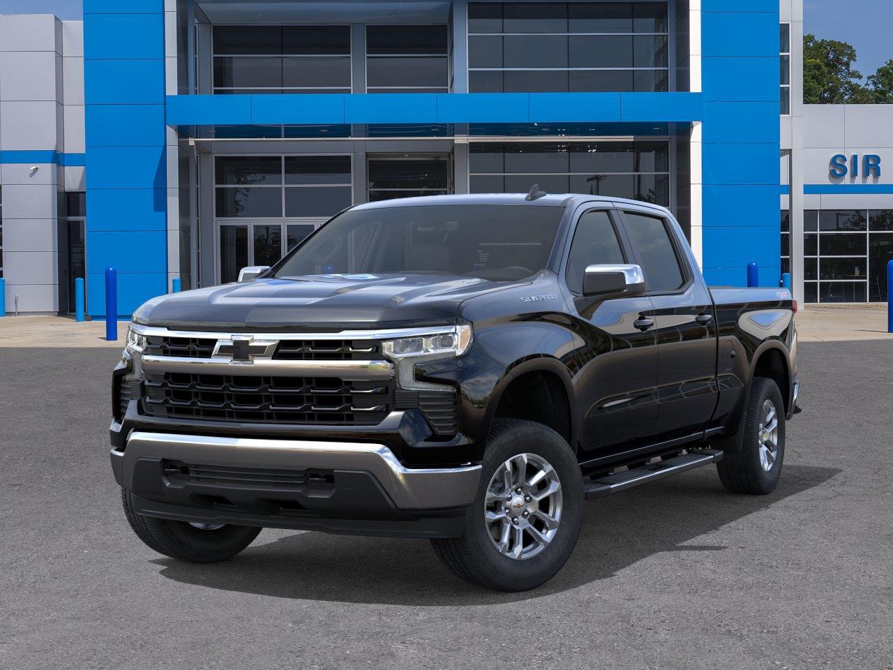 2026 Chevrolet Silverado 1500 LT - Black exterior view 6