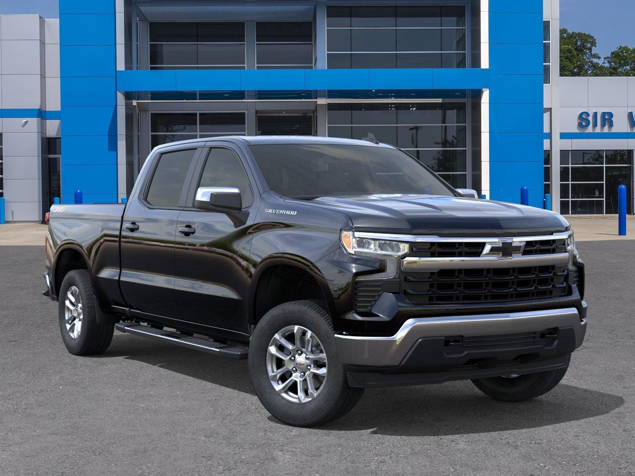 2026 Chevrolet Silverado 1500 LT - Black exterior view 7