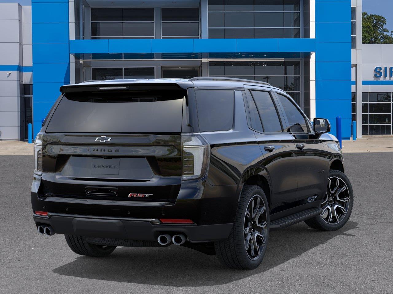 2026 Chevrolet Tahoe RST - Black exterior view 4