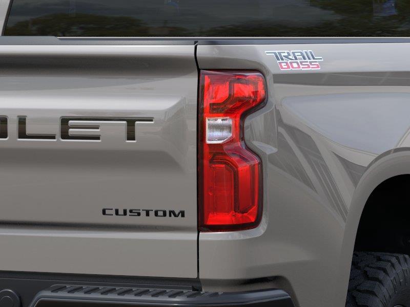 2026 Chevrolet Silverado 1500 Custom Trail Boss - White Sands exterior view 11