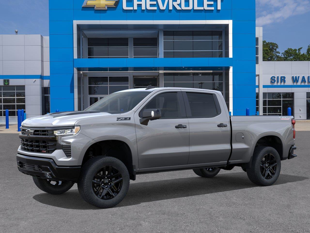 2026 Chevrolet Silverado 1500 LT Trail Boss - Sterling Gray Metallic exterior view 2