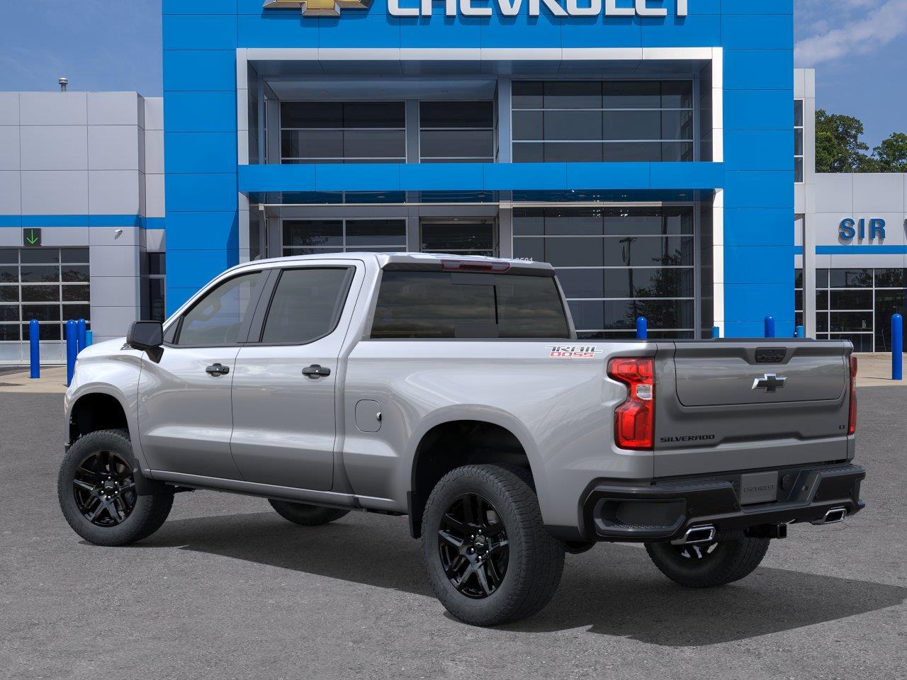 2026 Chevrolet Silverado 1500 LT Trail Boss - Sterling Gray Metallic exterior view 3