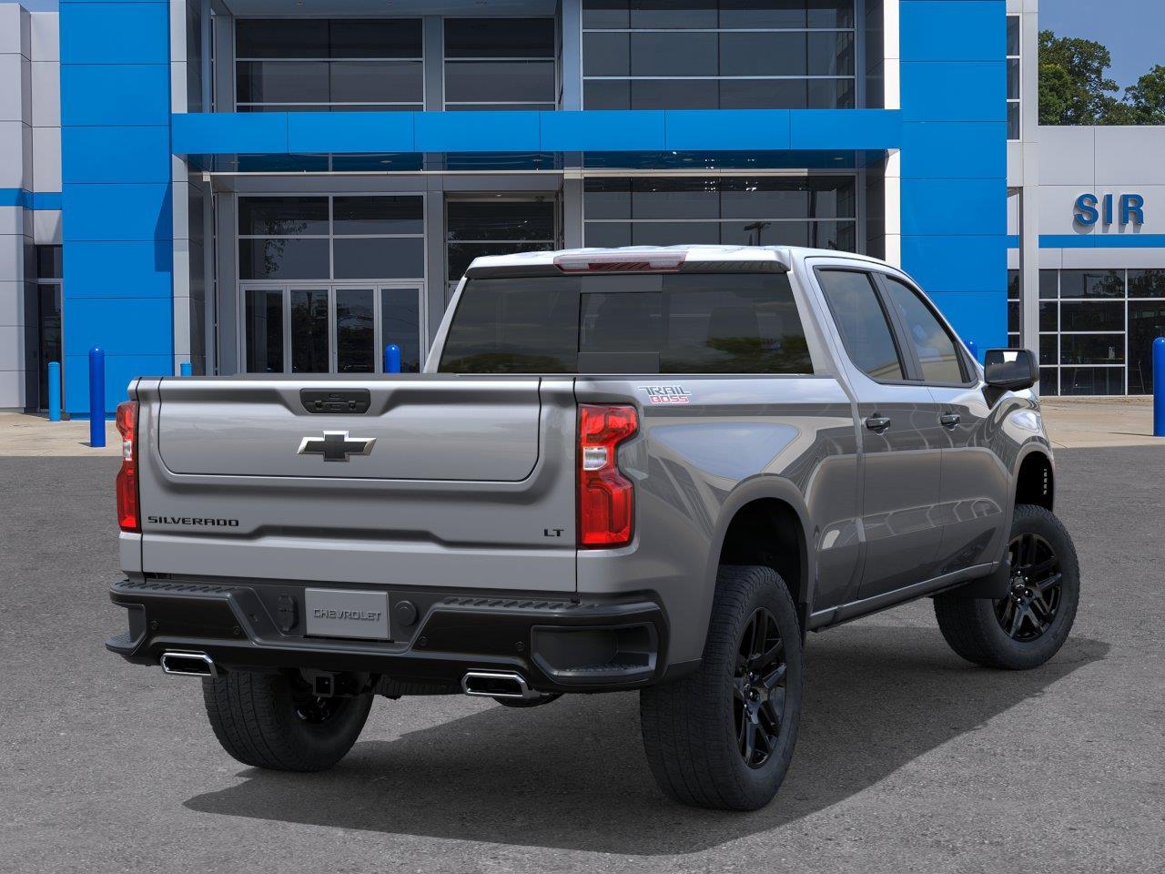 2026 Chevrolet Silverado 1500 LT Trail Boss - Sterling Gray Metallic exterior view 4