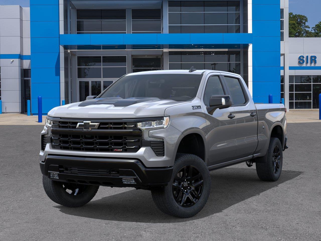 2026 Chevrolet Silverado 1500 LT Trail Boss - Sterling Gray Metallic exterior view 6
