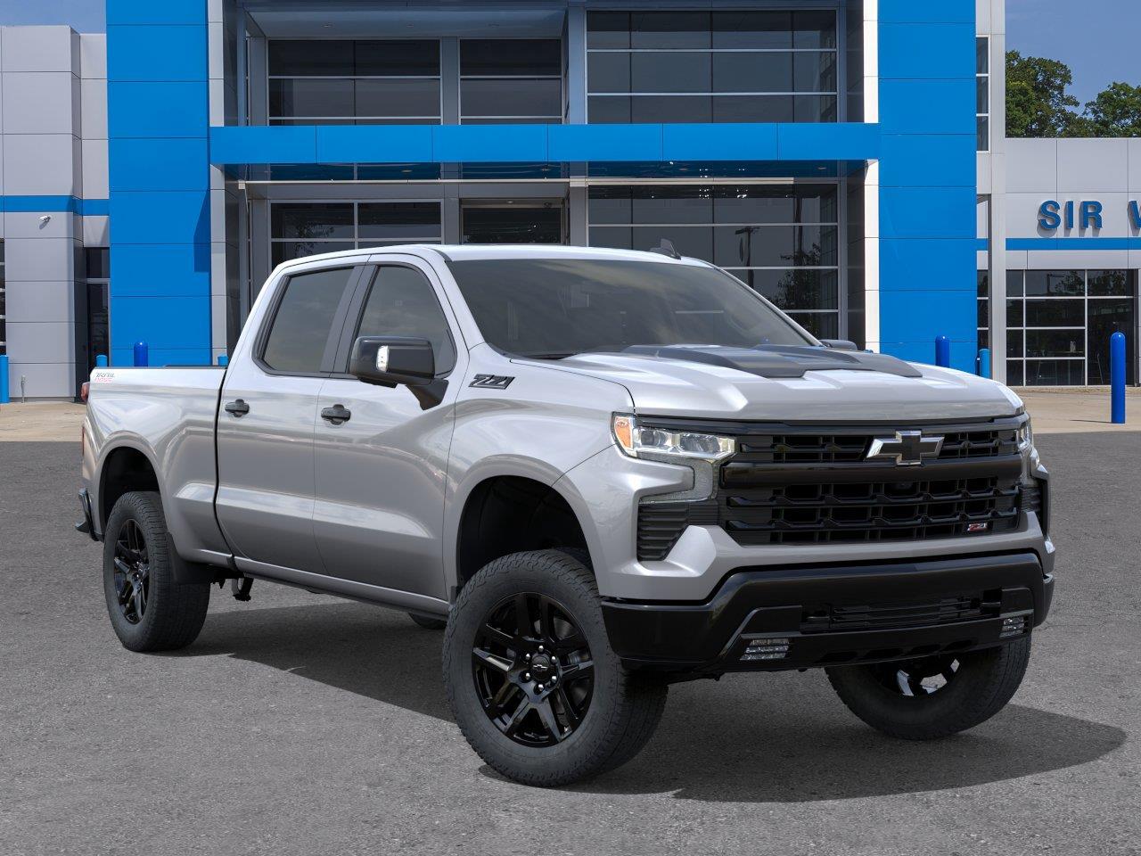2026 Chevrolet Silverado 1500 LT Trail Boss - Sterling Gray Metallic exterior view 7