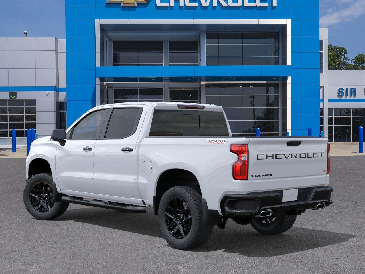 2026 Chevrolet Silverado 1500 LT Trail Boss - Summit White exterior view 3
