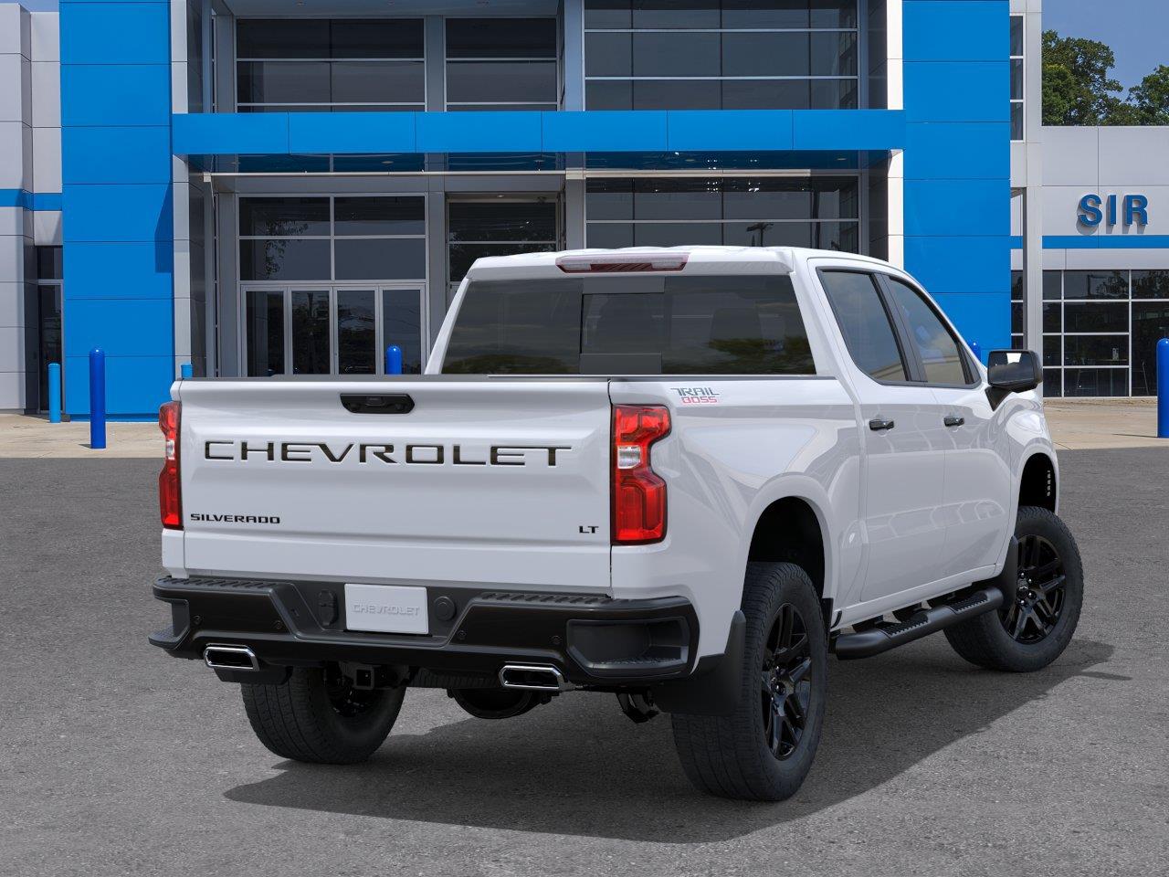 2026 Chevrolet Silverado 1500 LT Trail Boss - Summit White exterior view 4