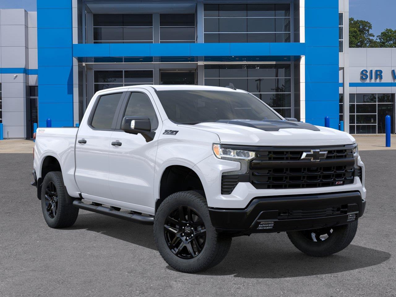 2026 Chevrolet Silverado 1500 LT Trail Boss - Summit White exterior view 7