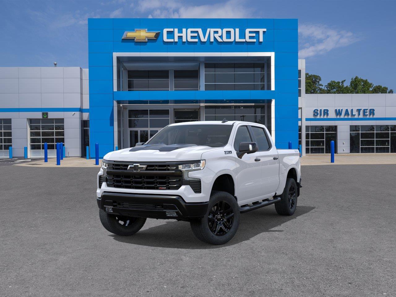 2026 Chevrolet Silverado 1500 LT Trail Boss - Summit White exterior view 8