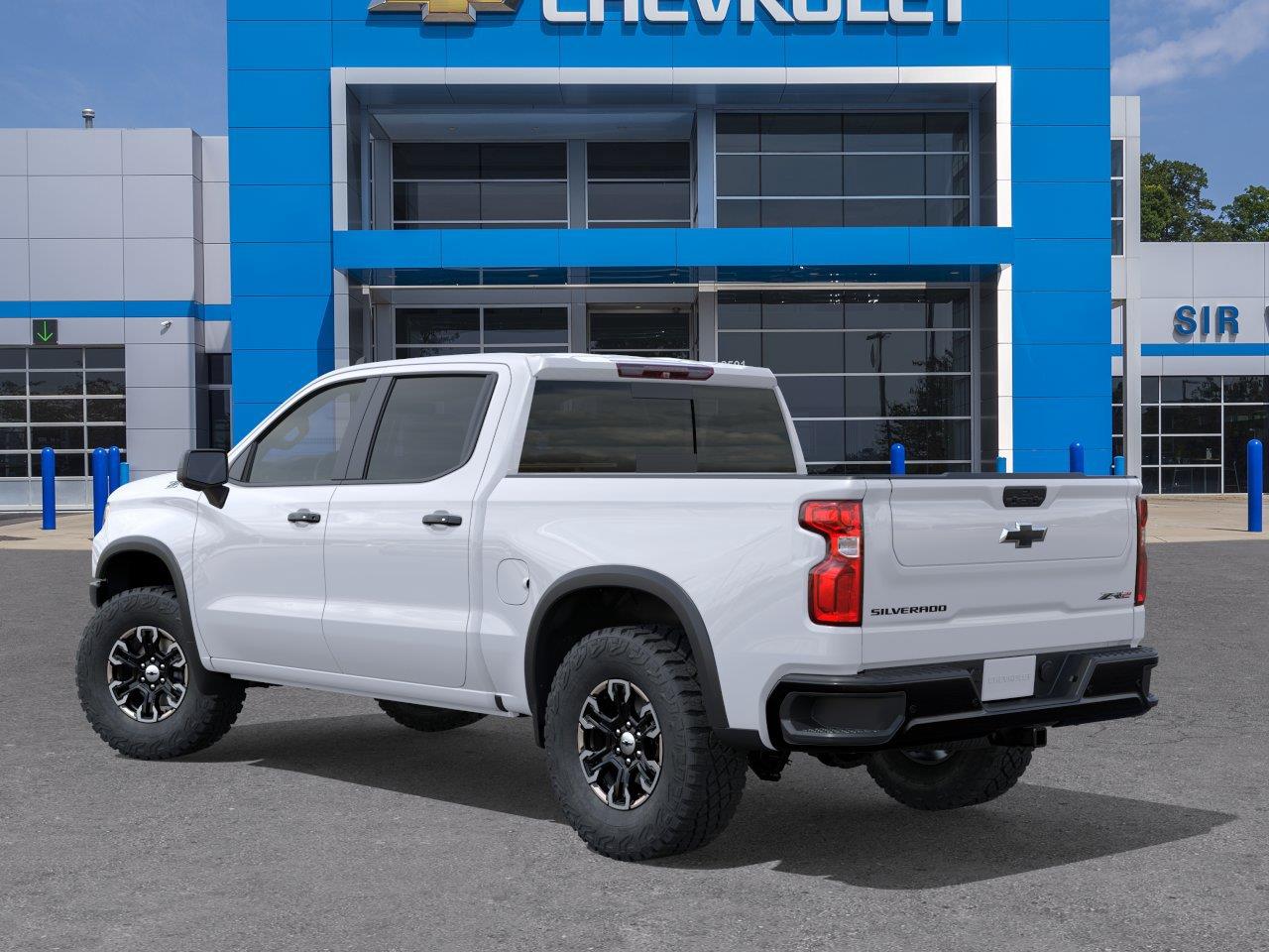 2026 Chevrolet Silverado 1500 ZR2 - Summit White exterior view 3