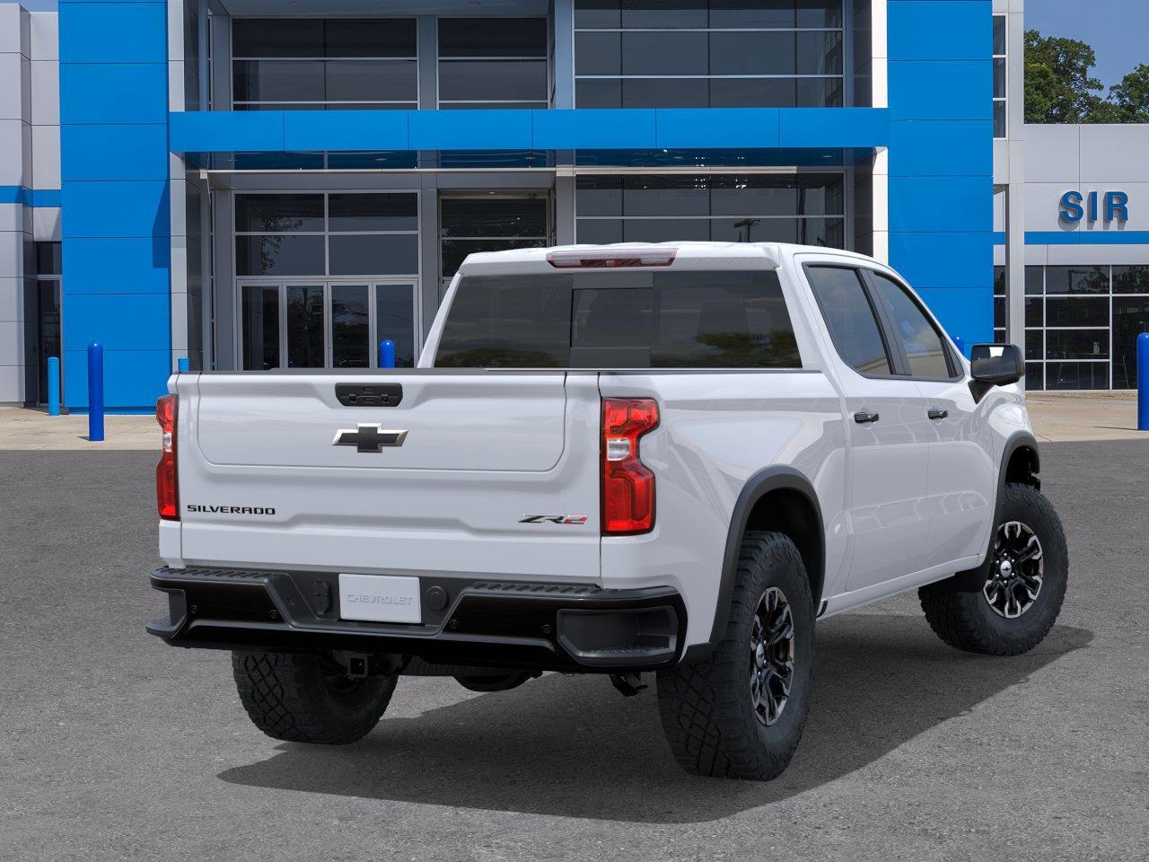 2026 Chevrolet Silverado 1500 ZR2 - Summit White exterior view 4