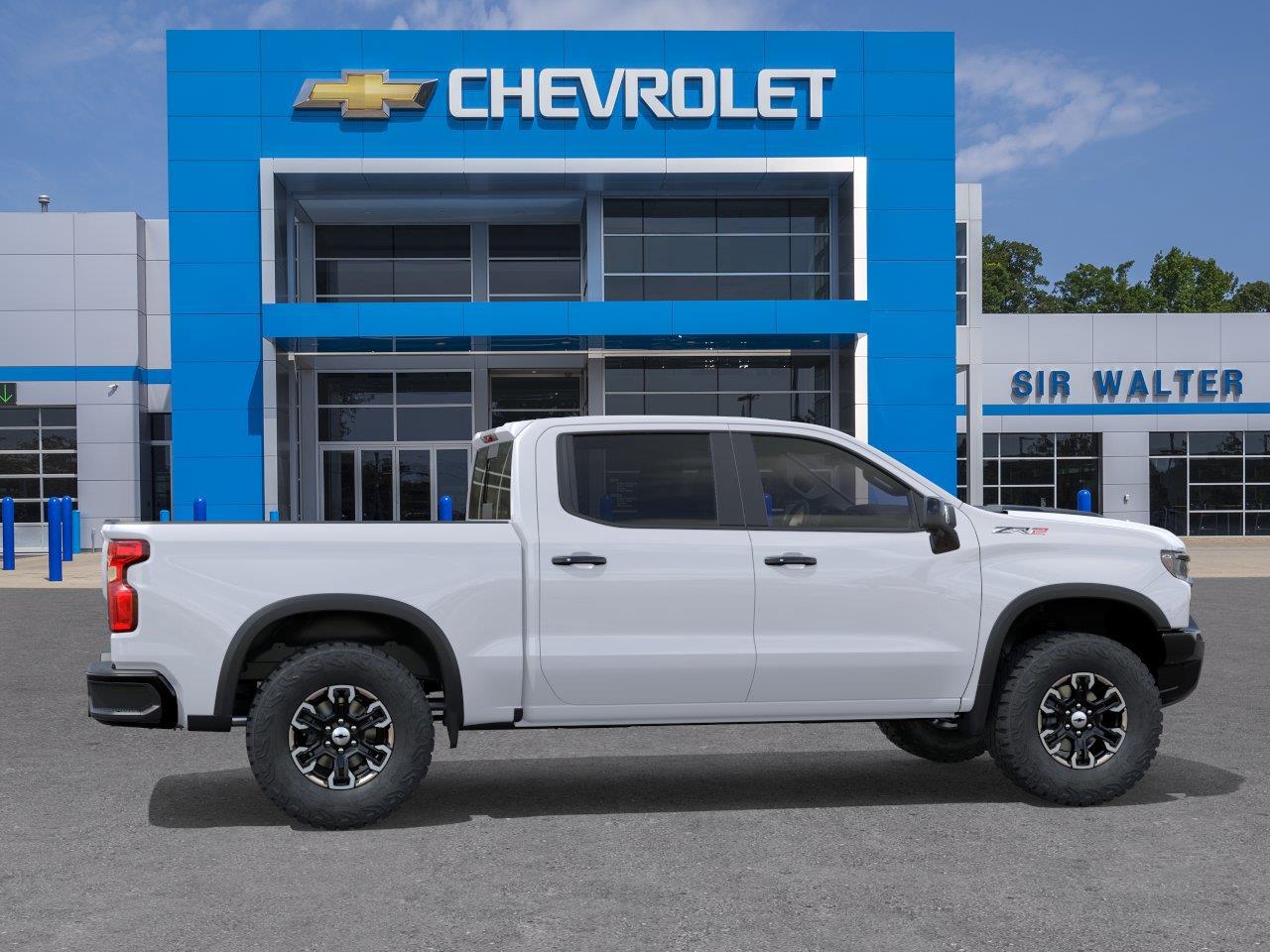 2026 Chevrolet Silverado 1500 ZR2 - Summit White exterior view 5