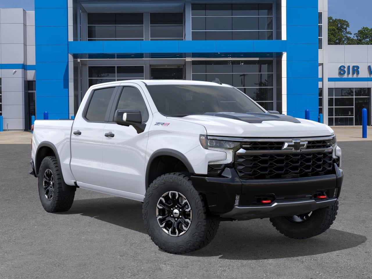 2026 Chevrolet Silverado 1500 ZR2 - Summit White exterior view 7