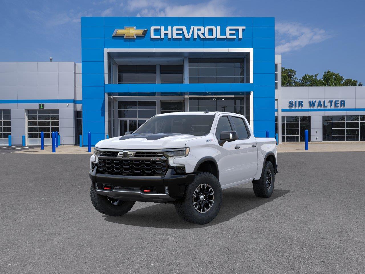 2026 Chevrolet Silverado 1500 ZR2 - Summit White exterior view 8