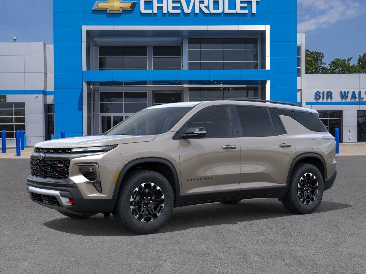 2027 Chevrolet Traverse AWD Z71 - Sandstone Gray exterior view 2
