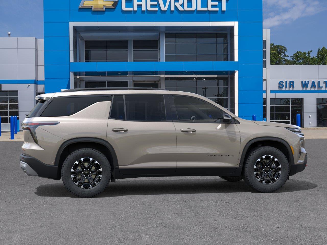 2027 Chevrolet Traverse AWD Z71 - Sandstone Gray exterior view 5