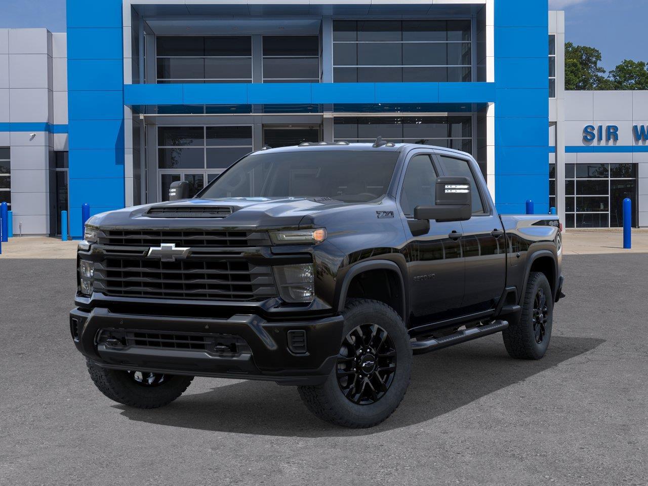 2026 Chevrolet Silverado 2500HD Custom - Black exterior view 6