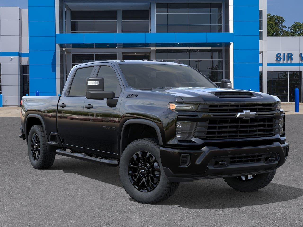 2026 Chevrolet Silverado 2500HD Custom - Black exterior view 7