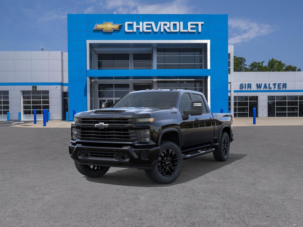 2026 Chevrolet Silverado 2500HD Custom - Black exterior view 8