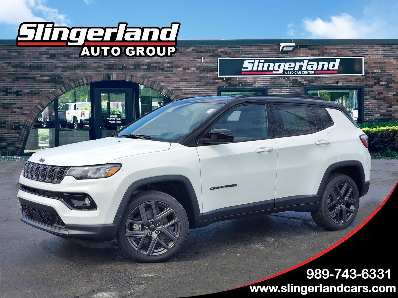 Bright White Clearcoat 2026 Jeep Compass Limited Altitude 4WD SUV / Crossover Four-Wheel Drive 8-Speed Automatic