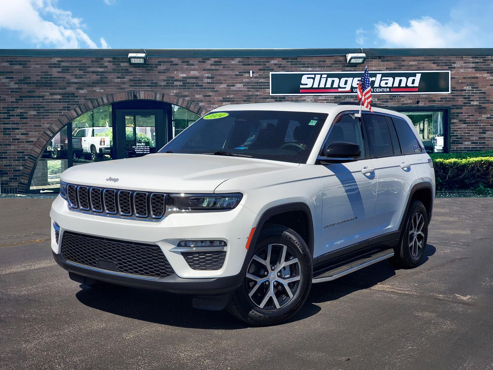 Bright White Clearcoat 2024 Jeep Grand Cherokee Limited 4WD SUV / Crossover Four-Wheel Drive 8-Speed Automatic