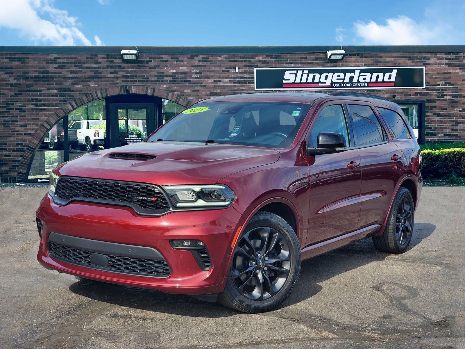 Octane Red Pearlcoat 2023 Dodge Durango R/T Plus AWD SUV / Crossover All-Wheel Drive 8-Speed Automatic