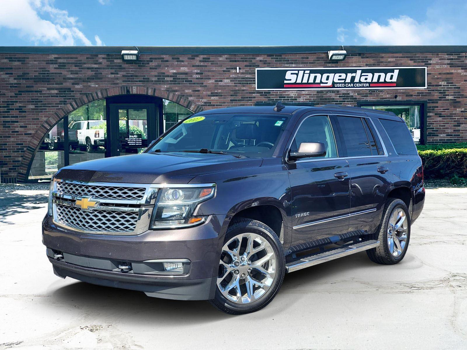Gray (Tungsten Metallic) 2017 Chevrolet Tahoe LT 4WD SUV / Crossover Four-Wheel Drive 6-Speed Automatic