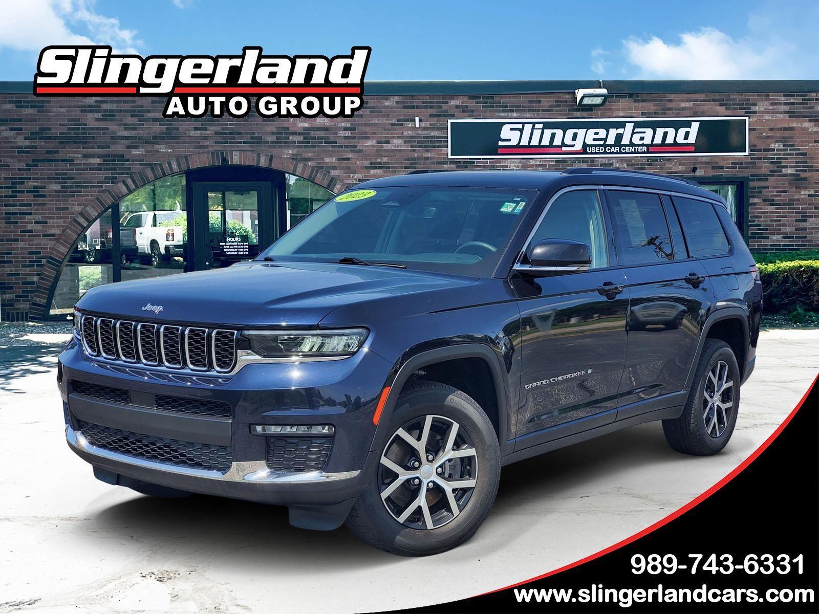 Midnight Sky 2023 Jeep Grand Cherokee L Limited 4WD SUV / Crossover Four-Wheel Drive 8-Speed Automatic
