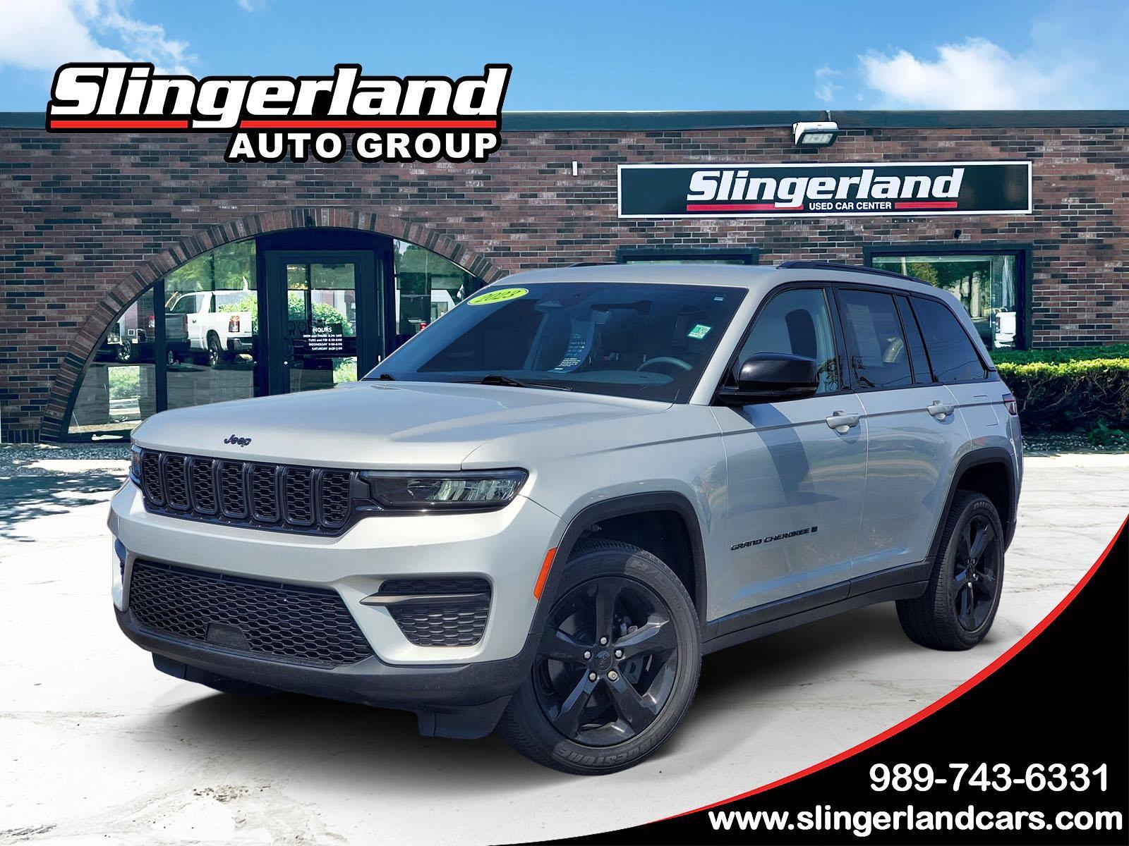 Silver Zynith 2023 Jeep Grand Cherokee SUV / Crossover Four-Wheel Drive 8-Speed Automatic