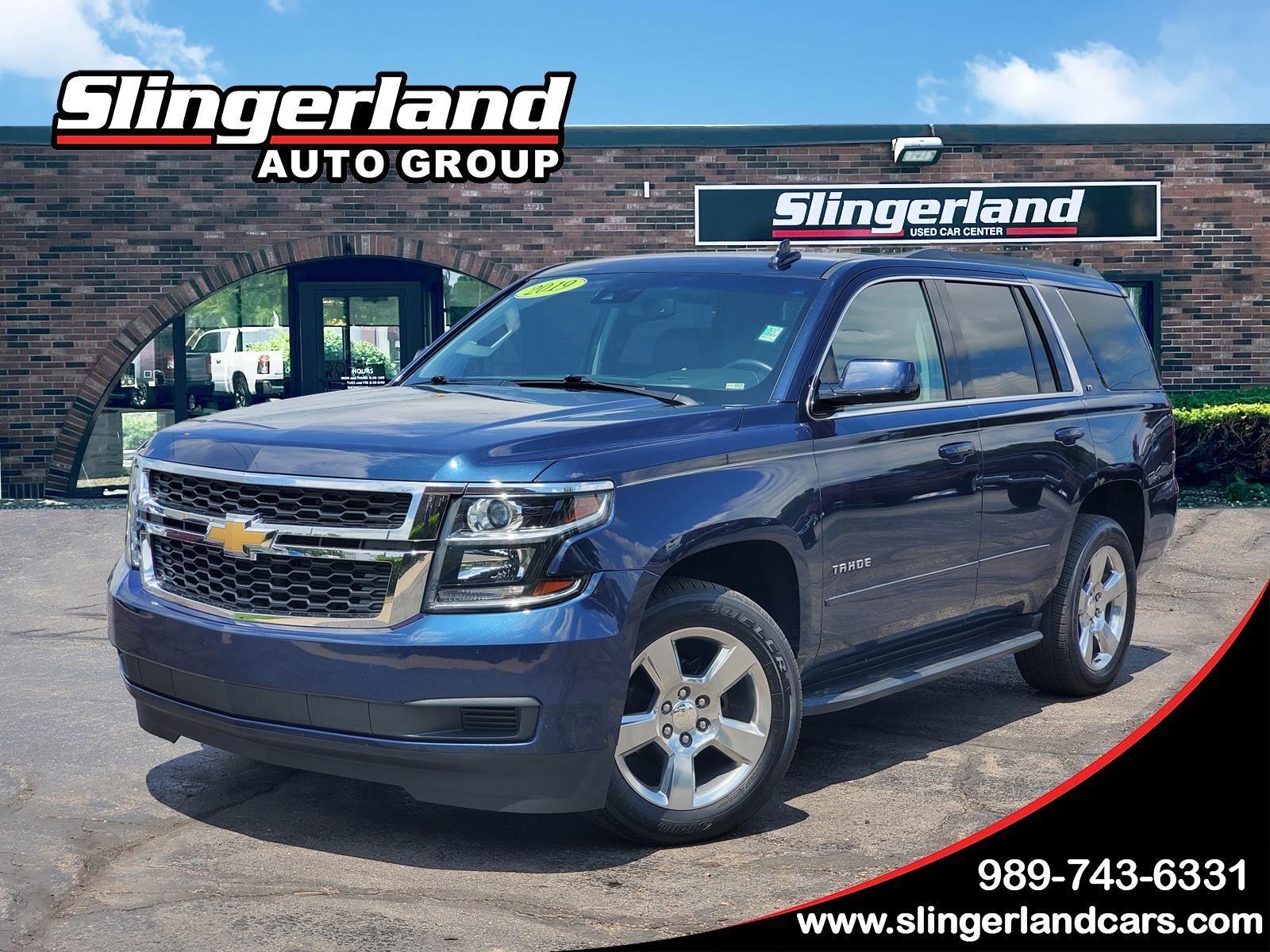 Blue Velvet Metallic 2019 Chevrolet Tahoe SUV / Crossover Four-Wheel Drive 6-Speed Automatic