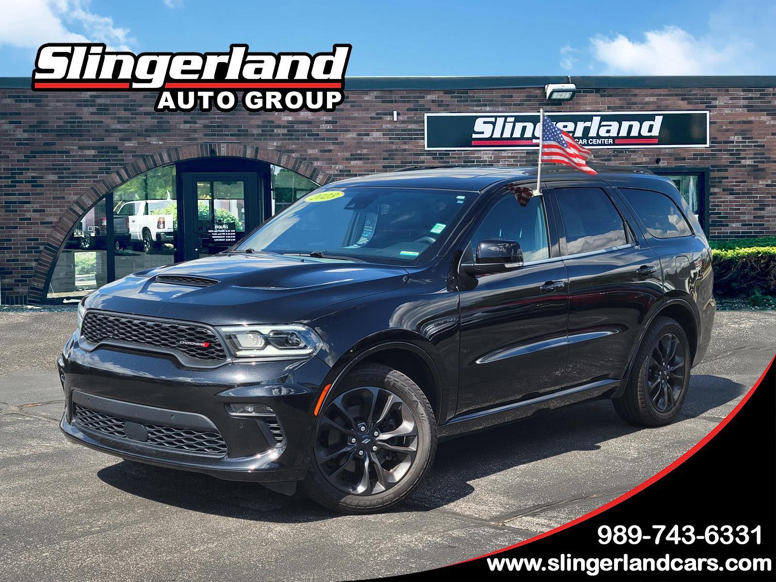 DB Black Clearcoat 2023 Dodge Durango SUV / Crossover All-Wheel Drive 8-Speed Automatic