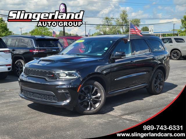 DB Black Clearcoat 2023 Dodge Durango SUV / Crossover All-Wheel Drive 8-Speed Automatic