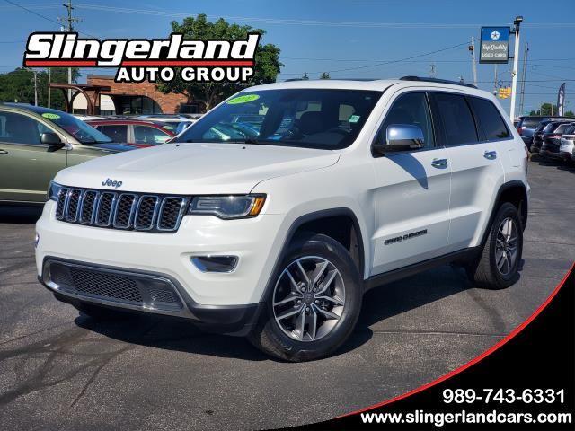 Bright White Clearcoat 2020 Jeep Grand Cherokee SUV / Crossover Four-Wheel Drive 8-Speed Automatic