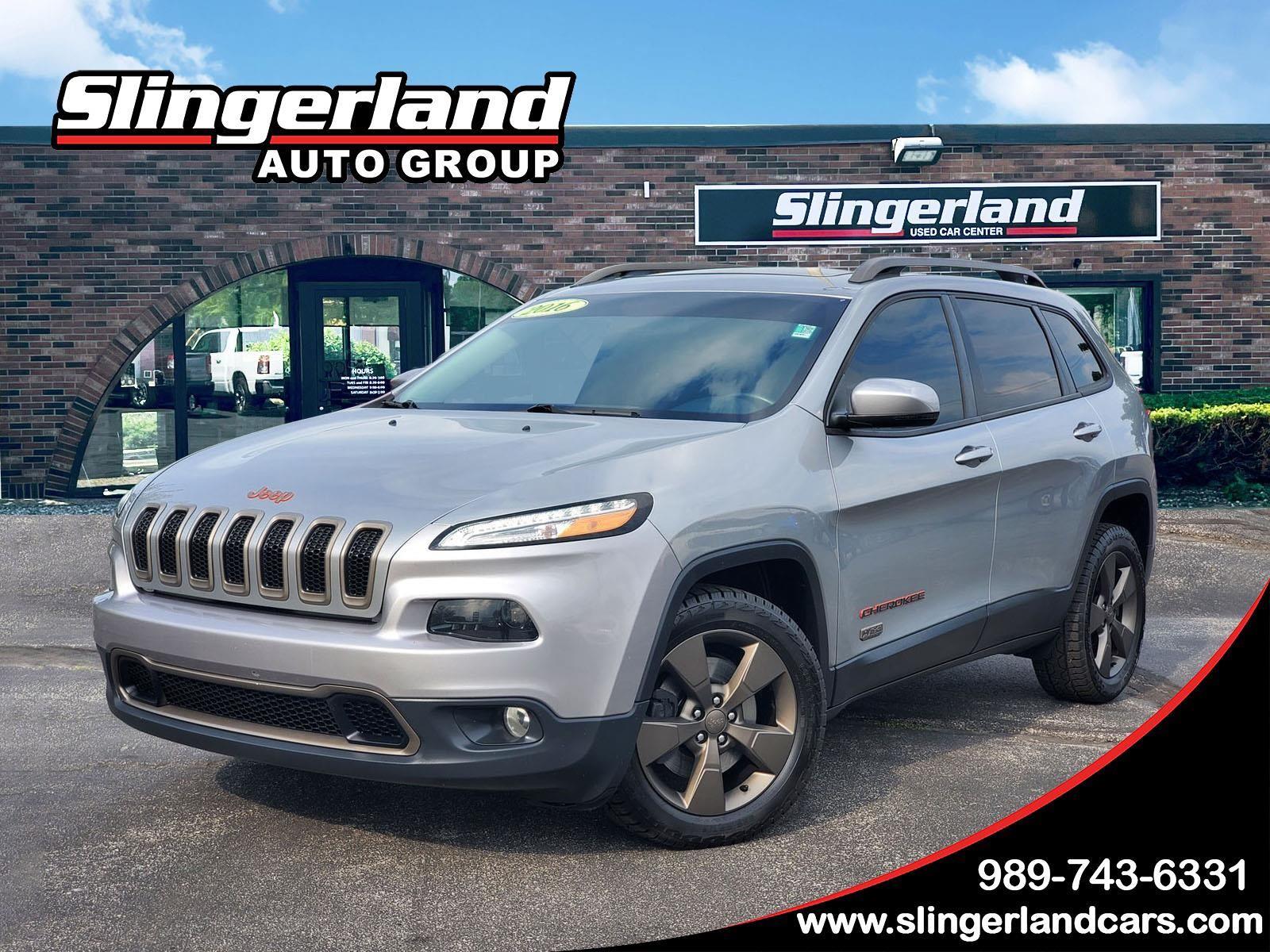 Billet Silver Metallic Clearcoat 2016 Jeep Cherokee SUV / Crossover Front-Wheel Drive 9-Speed Automatic