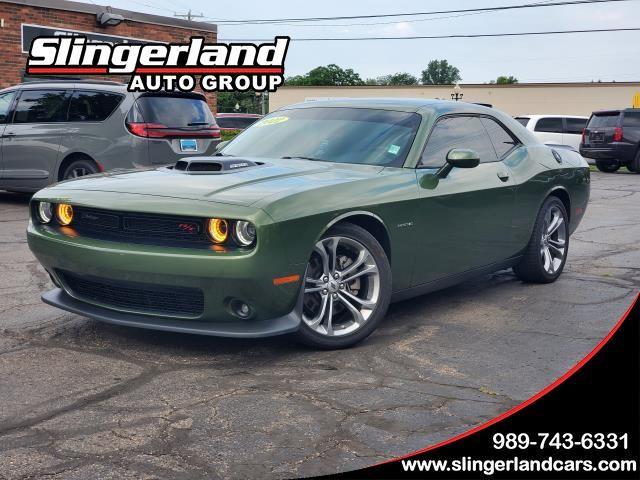 F8 Green 2022 Dodge Challenger Coupe Rear-Wheel Drive 8-Speed Automatic