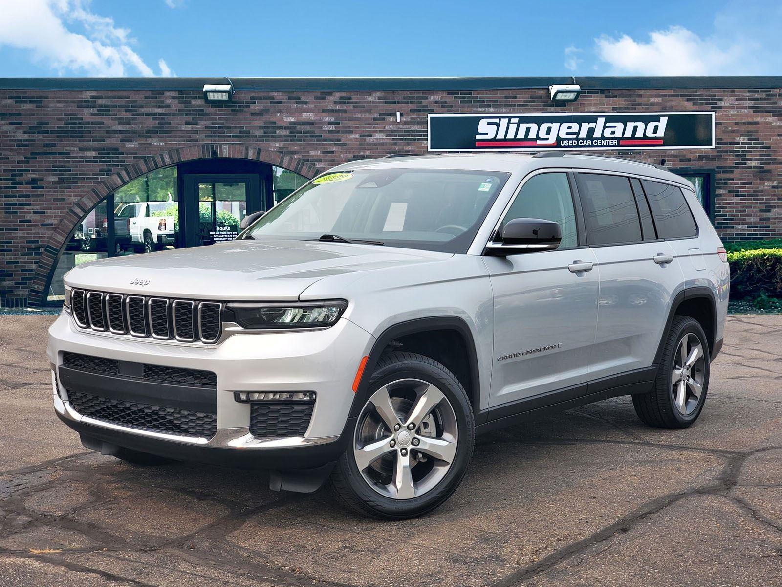 Silver Zynith 2022 Jeep Grand Cherokee L SUV / Crossover Four-Wheel Drive 8-Speed Automatic