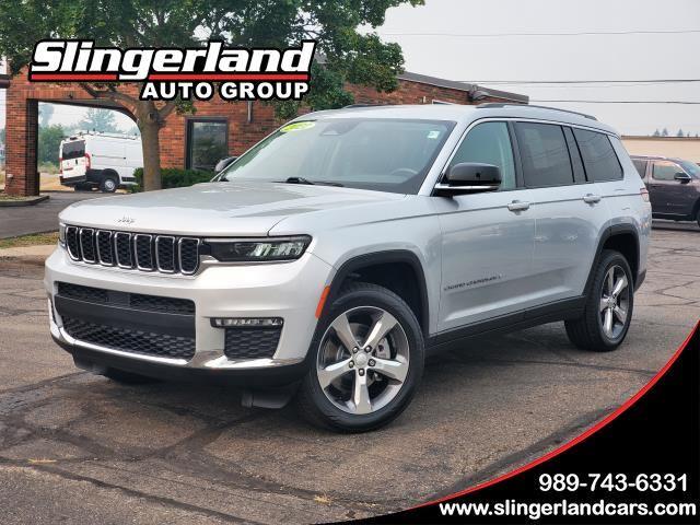 Silver Zynith 2022 Jeep Grand Cherokee L SUV / Crossover Four-Wheel Drive 8-Speed Automatic