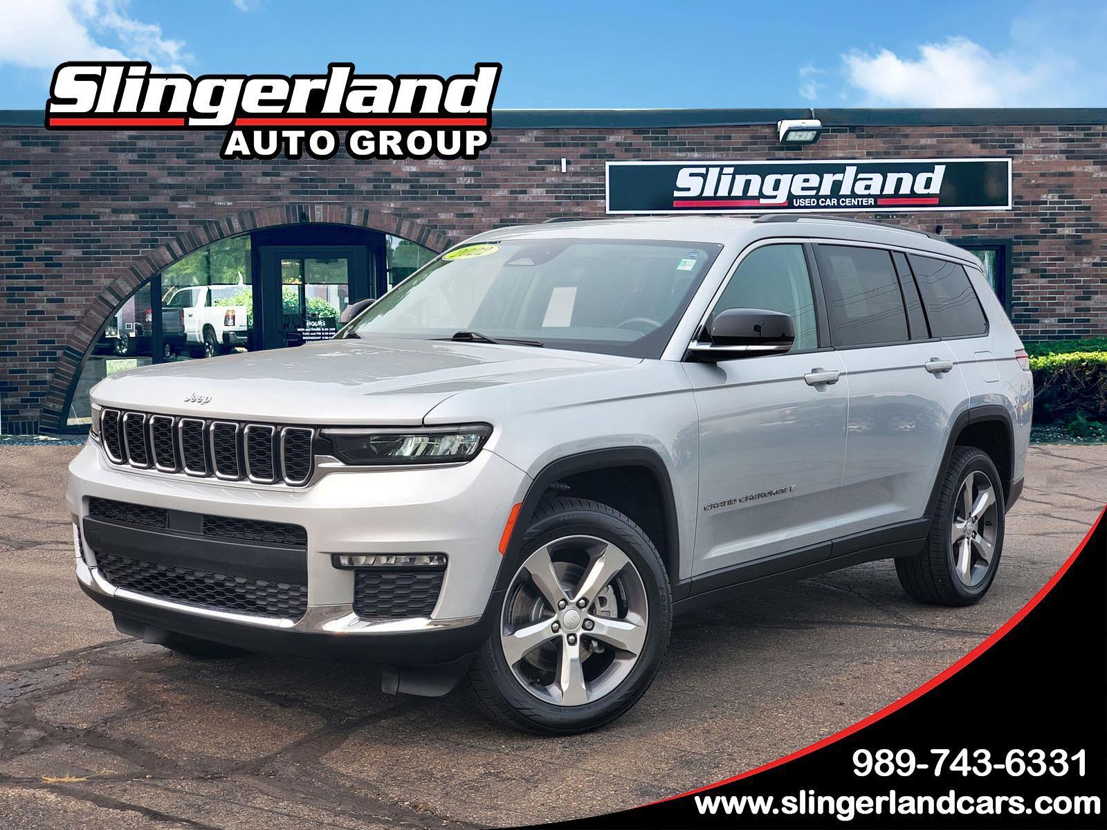 Silver Zynith 2022 Jeep Grand Cherokee L SUV / Crossover Four-Wheel Drive 8-Speed Automatic