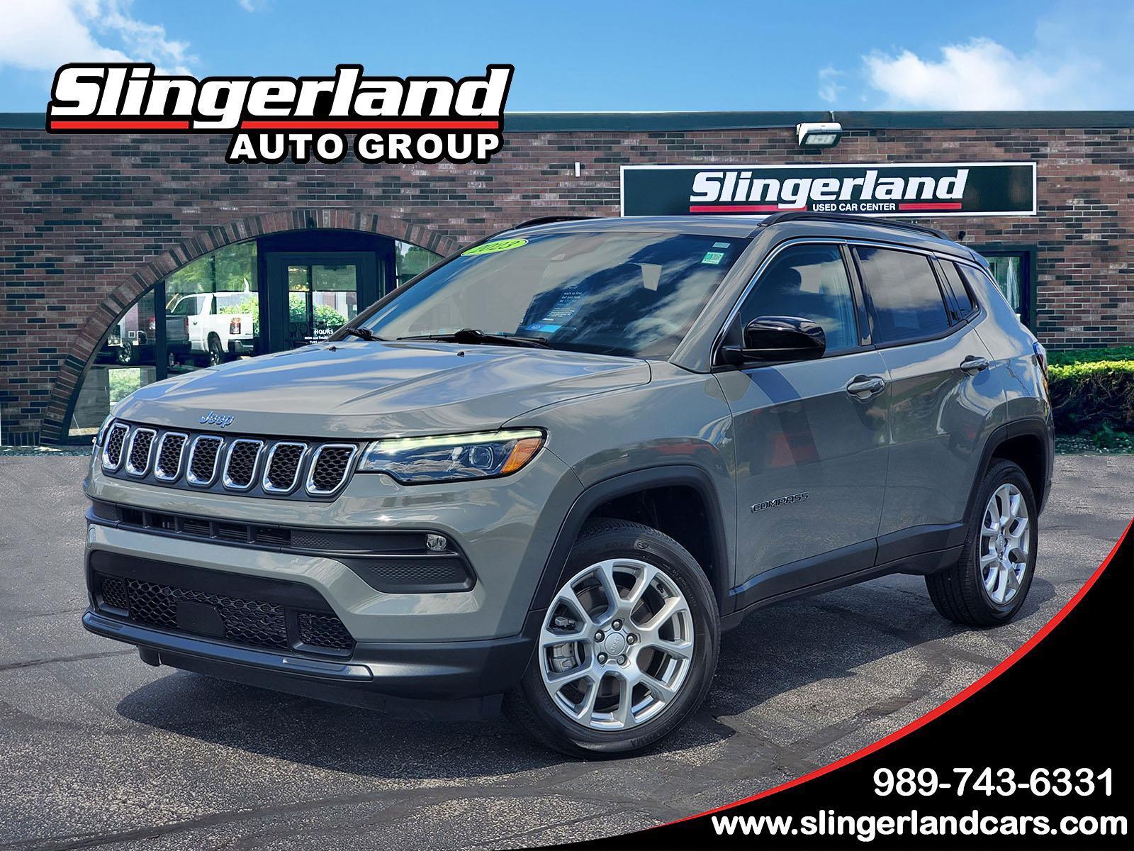 Sting-Gray Clearcoat 2023 Jeep Compass SUV / Crossover Four-Wheel Drive 8-Speed Automatic