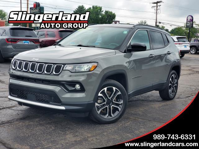 Sting-Gray Clearcoat 2023 Jeep Compass SUV / Crossover Four-Wheel Drive 8-Speed Automatic