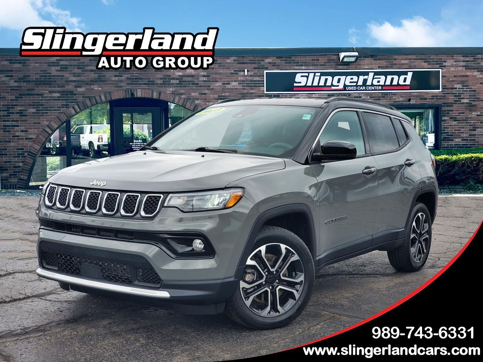 Sting-Gray Clearcoat 2023 Jeep Compass SUV / Crossover Four-Wheel Drive 8-Speed Automatic